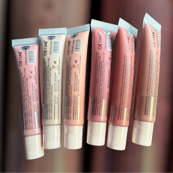 6 Piece Lip Gloss Set - Nude Collection - Picture 2 of 3